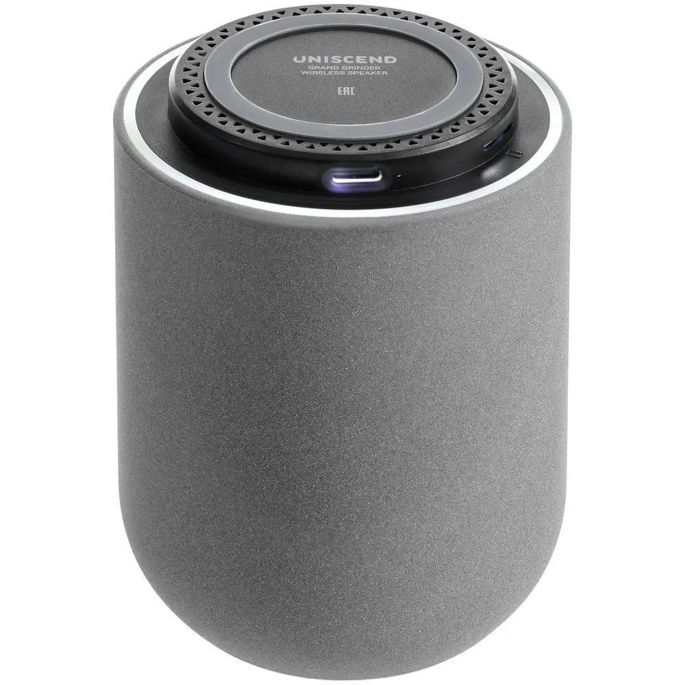 Универсальная колонка Uniscend Grand Grinder, серая заказать онлайн с вашим дизайном на заказ в Москве и области