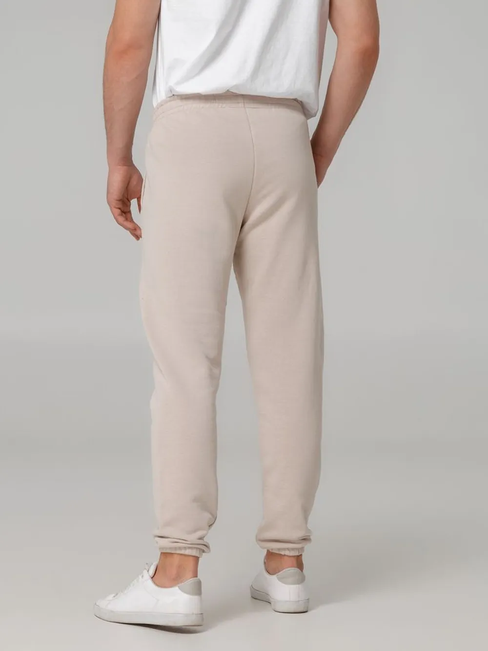 Джоггеры Comfort, бежевые заказать онлайн с вашим дизайном на заказ в Москве и области