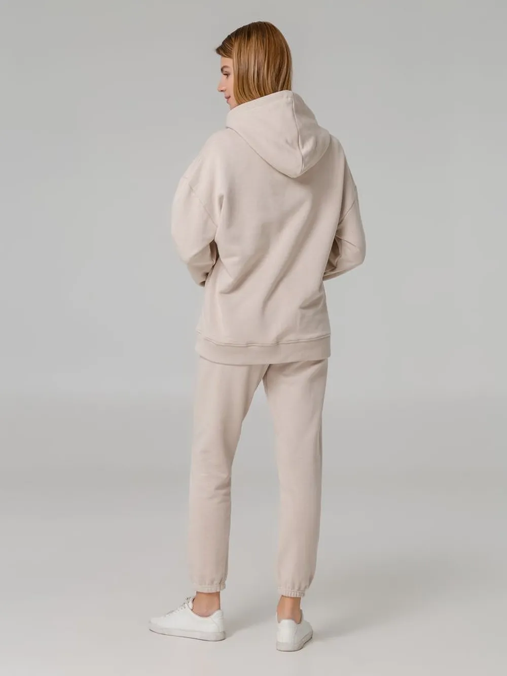 Джоггеры Comfort, бежевые заказать онлайн с вашим дизайном на заказ в Москве и области