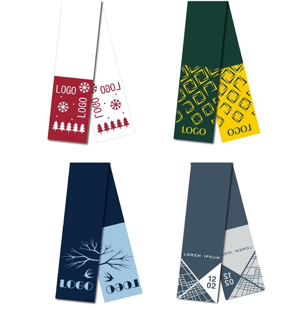 Шарф на заказ Tricksy Rand, S, полушерсть заказать онлайн с вашим дизайном на заказ в Москве и области