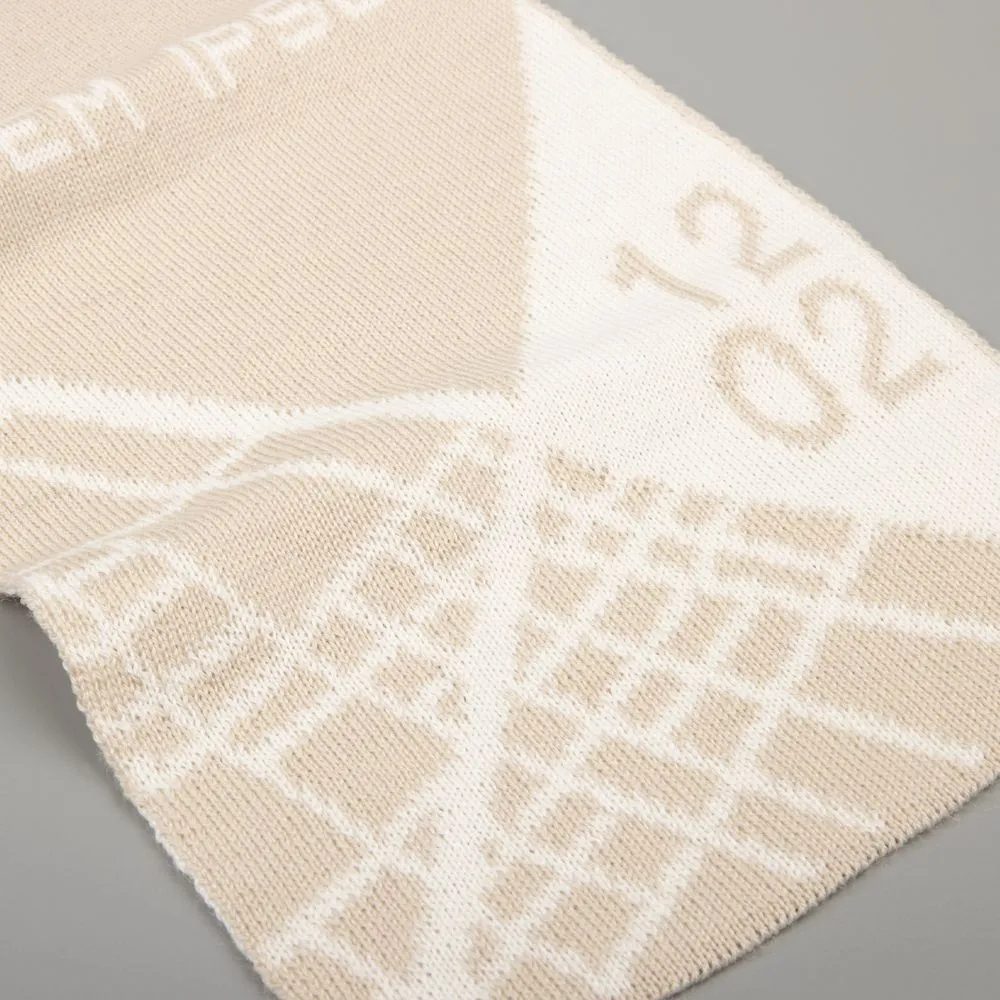 Шарф на заказ Tricksy Rand, S, полушерсть заказать онлайн с вашим дизайном на заказ в Москве и области