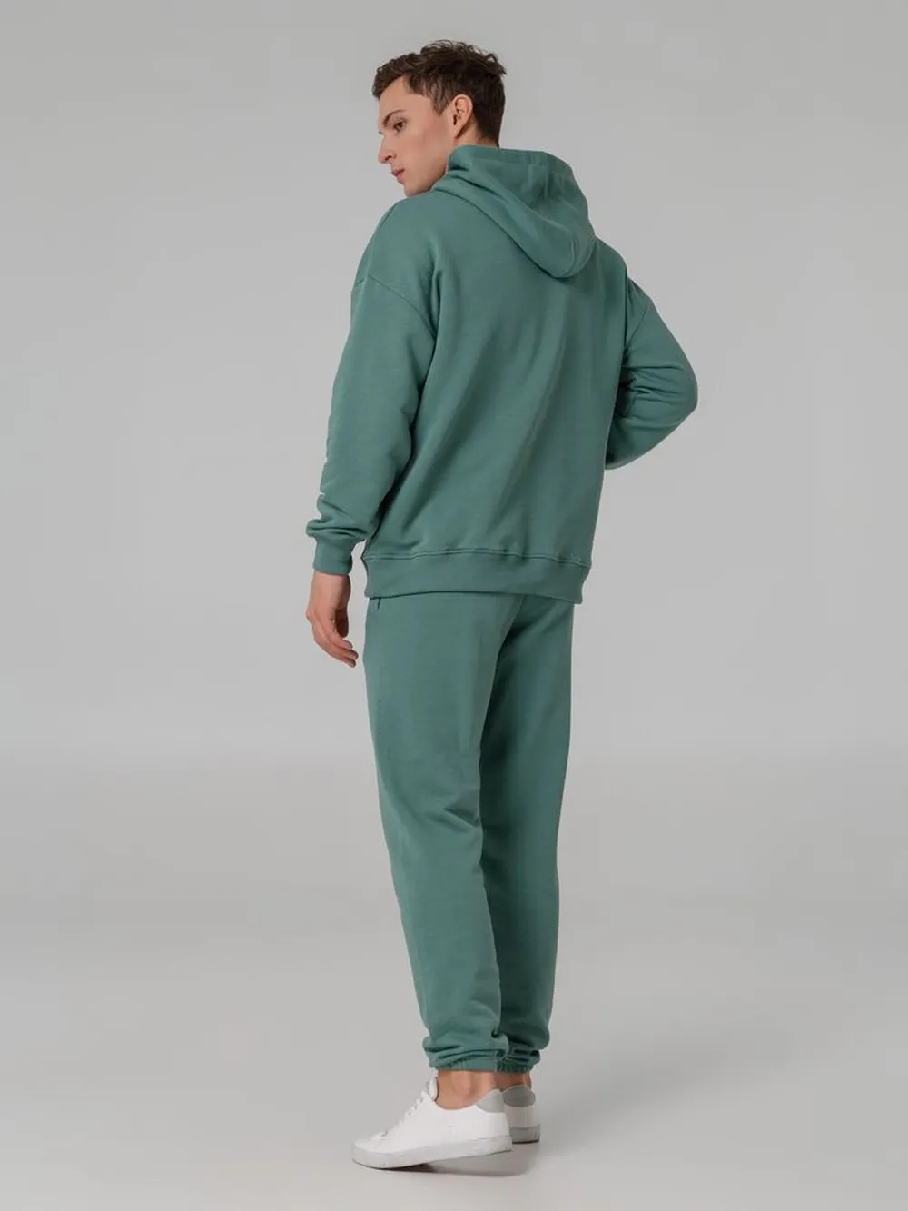 Джоггеры Comfort, серо-зеленые, размер ХS/S заказать онлайн с вашим дизайном на заказ в Москве и области