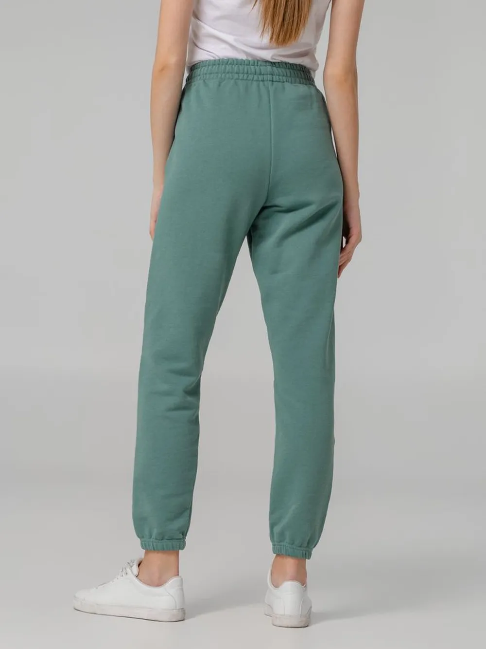 Джоггеры Comfort, серо-зеленые, размер ХS/S заказать онлайн с вашим дизайном на заказ в Москве и области