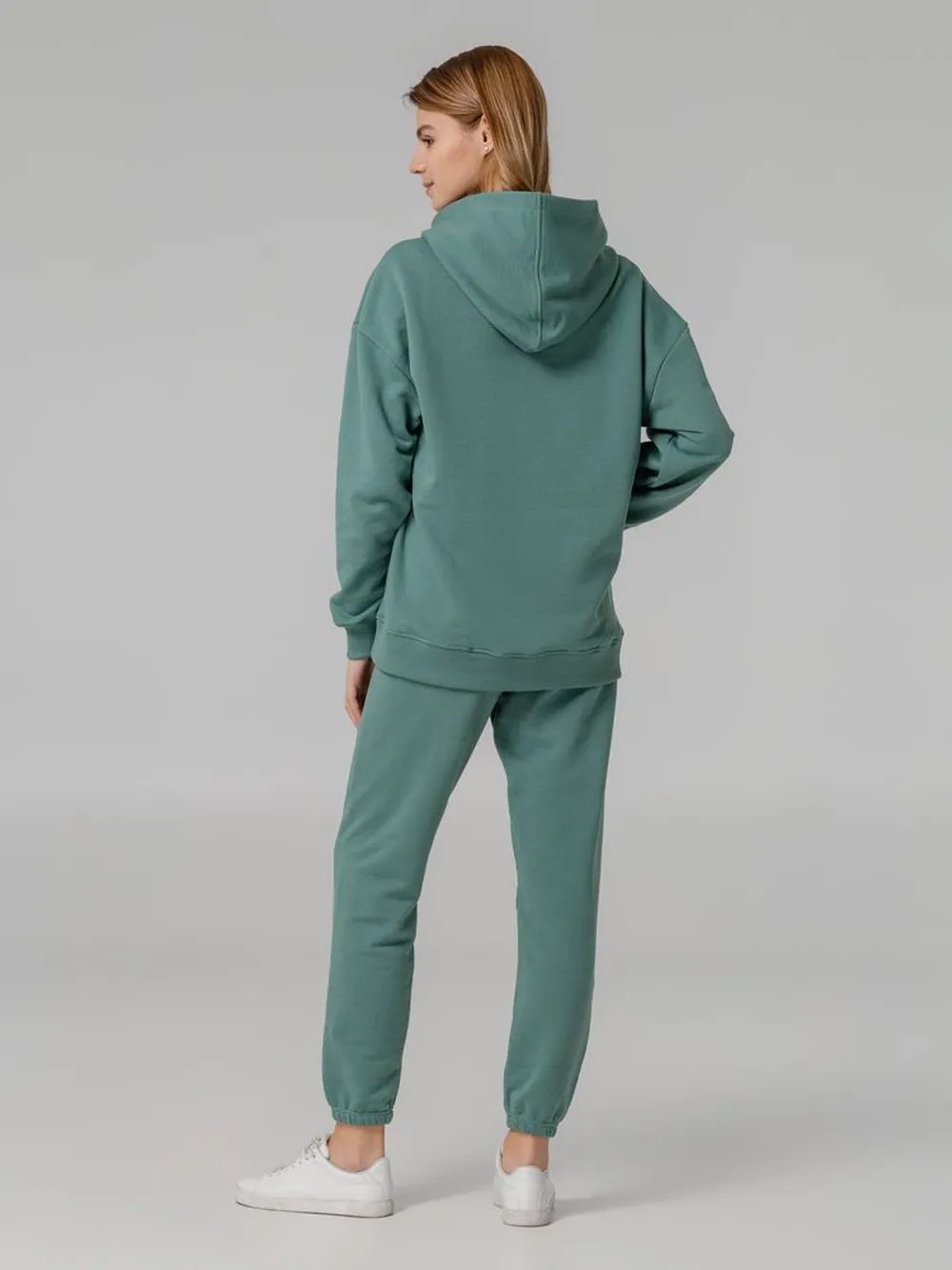 Джоггеры Comfort, серо-зеленые, размер ХS/S заказать онлайн с вашим дизайном на заказ в Москве и области