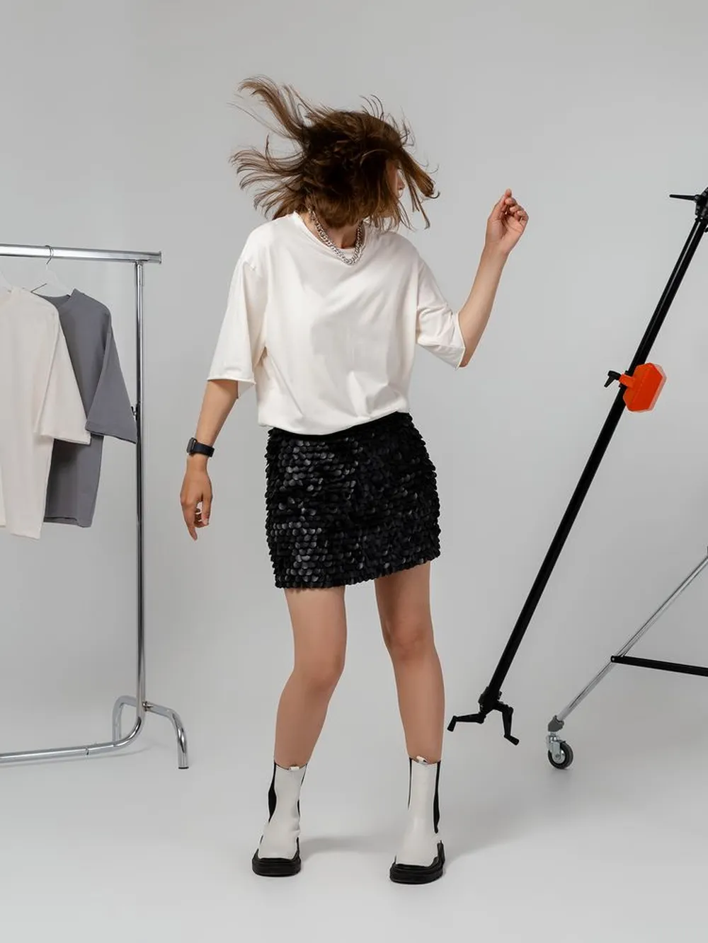 Футболка оверсайз Vozduh 2.0, кремовая, размер XL/ XXL заказать онлайн с вашим дизайном на заказ в Москве и области