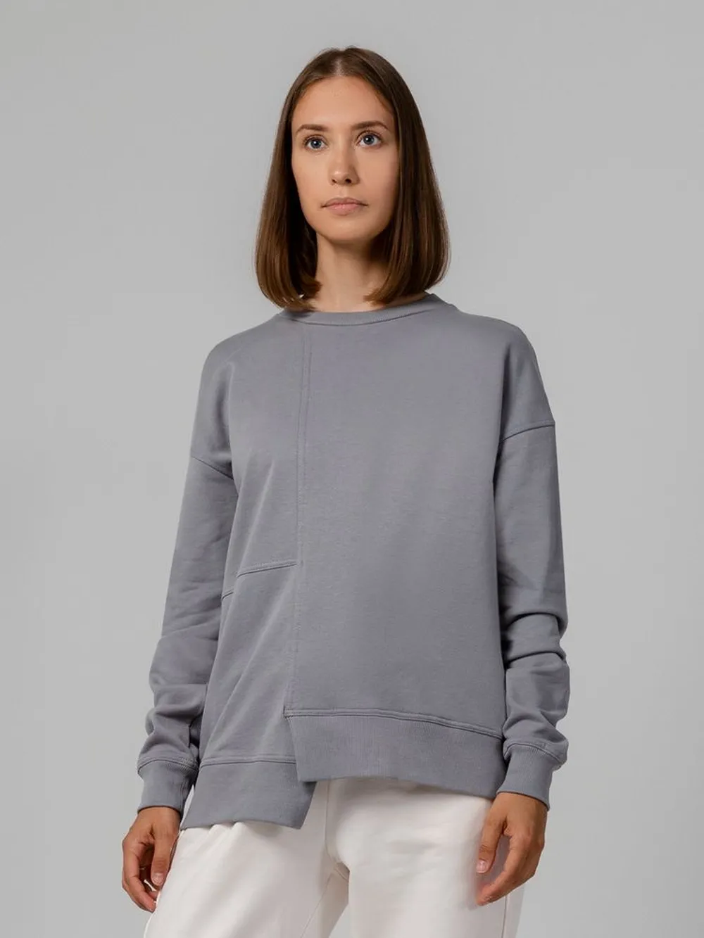 Свитшот Neofit, cветло-серый заказать онлайн с вашим дизайном на заказ в Москве и области