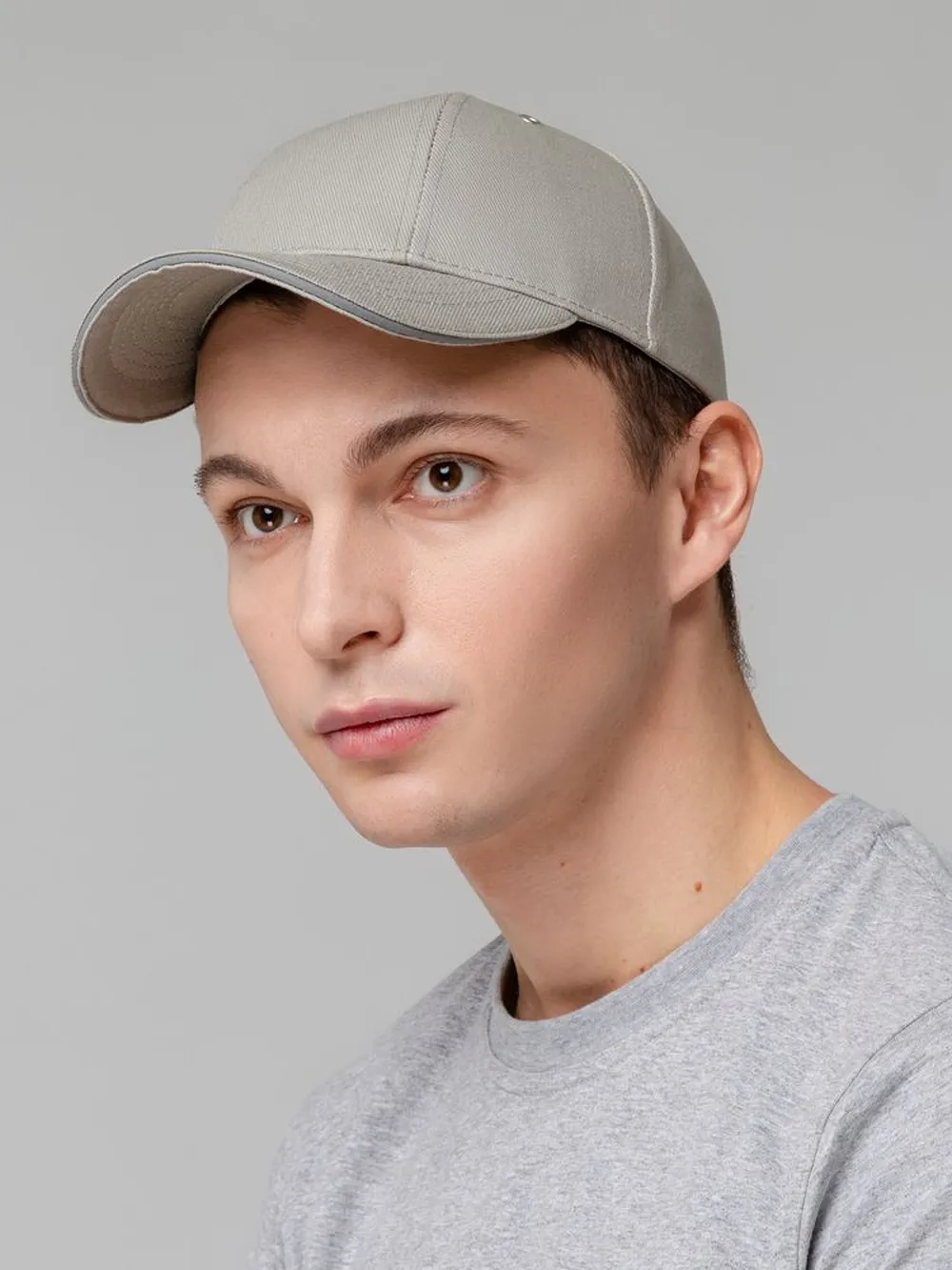 Бейсболка Hard Work со светоотражающим элементом заказать онлайн с вашим дизайном на заказ в Москве и области