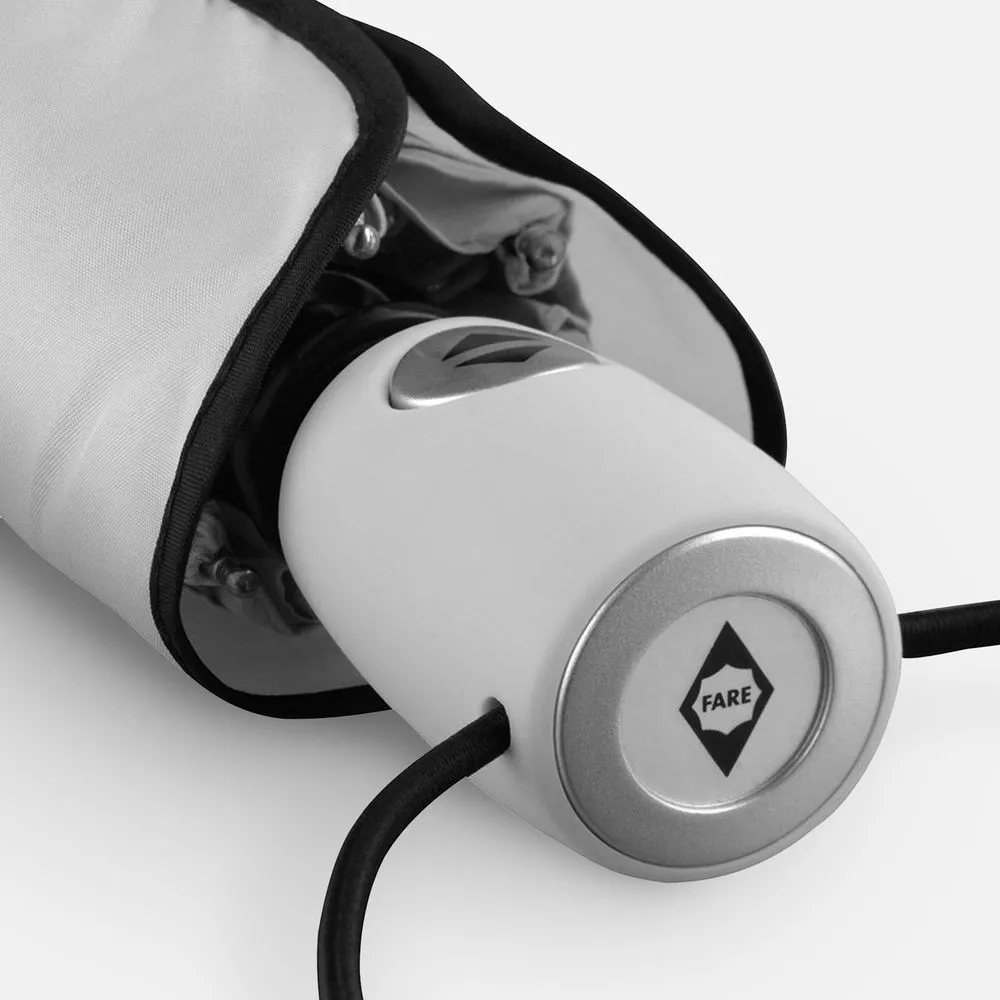 Зонт складной AOC, светло-серый заказать онлайн с вашим дизайном на заказ в Москве и области