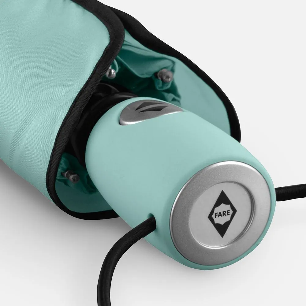 Зонт складной AOC, зеленый (мятный) заказать онлайн с вашим дизайном на заказ в Москве и области