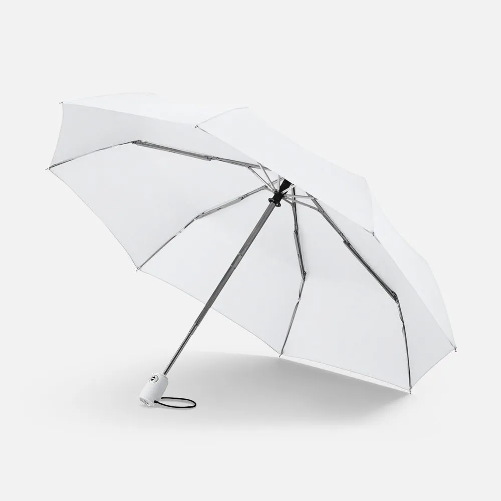 Зонт складной AOC, белый заказать онлайн с вашим дизайном на заказ в Москве и области