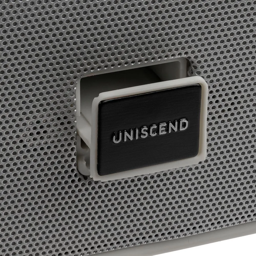 Беспроводная стереоколонка Uniscend Roombox, светло-серая заказать онлайн с вашим дизайном на заказ в Москве и области