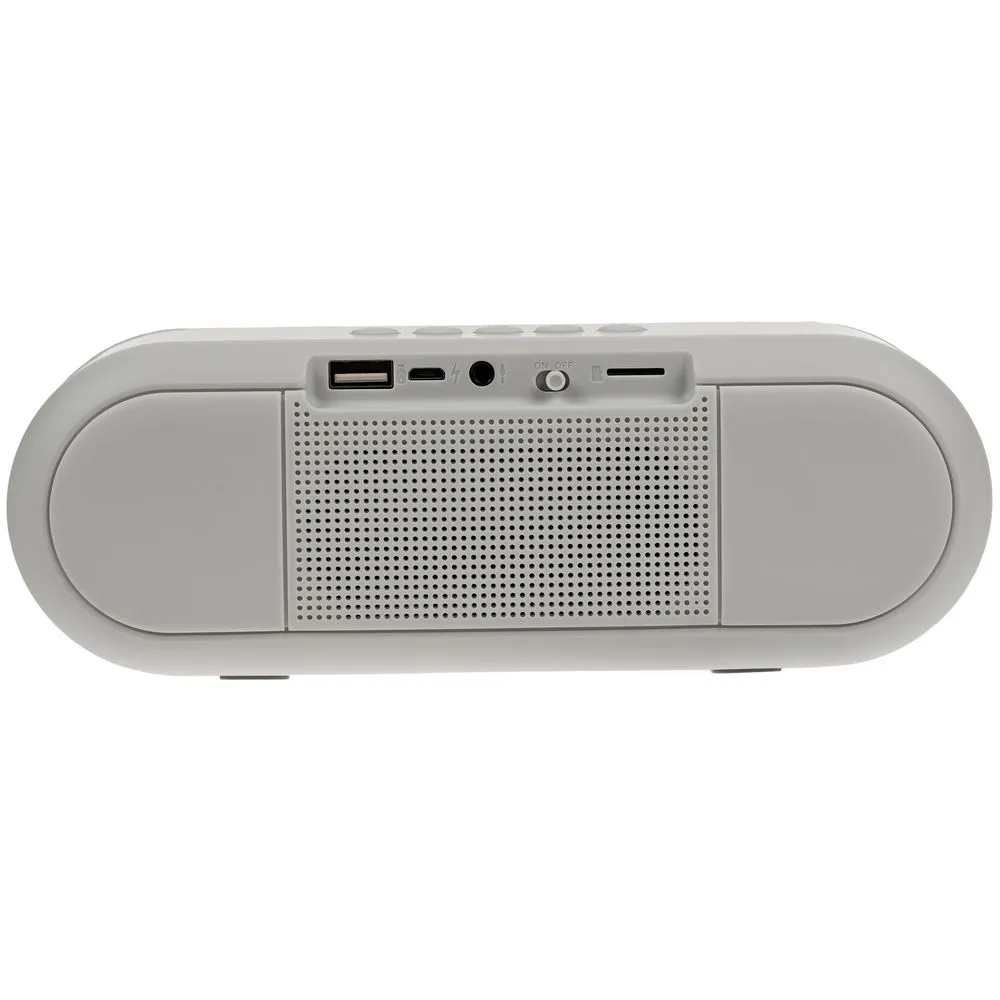 Беспроводная стереоколонка Uniscend Roombox, светло-серая заказать онлайн с вашим дизайном на заказ в Москве и области