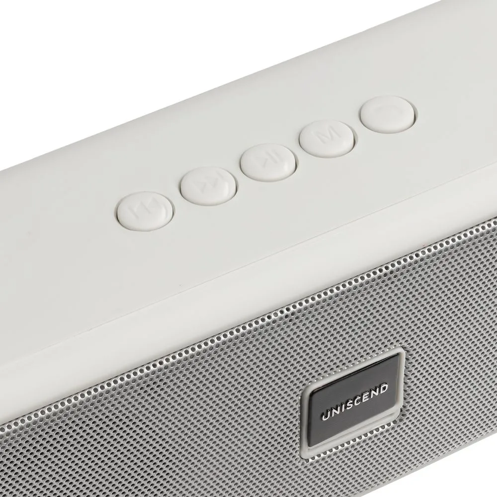 Беспроводная стереоколонка Uniscend Roombox, светло-серая заказать онлайн с вашим дизайном на заказ в Москве и области