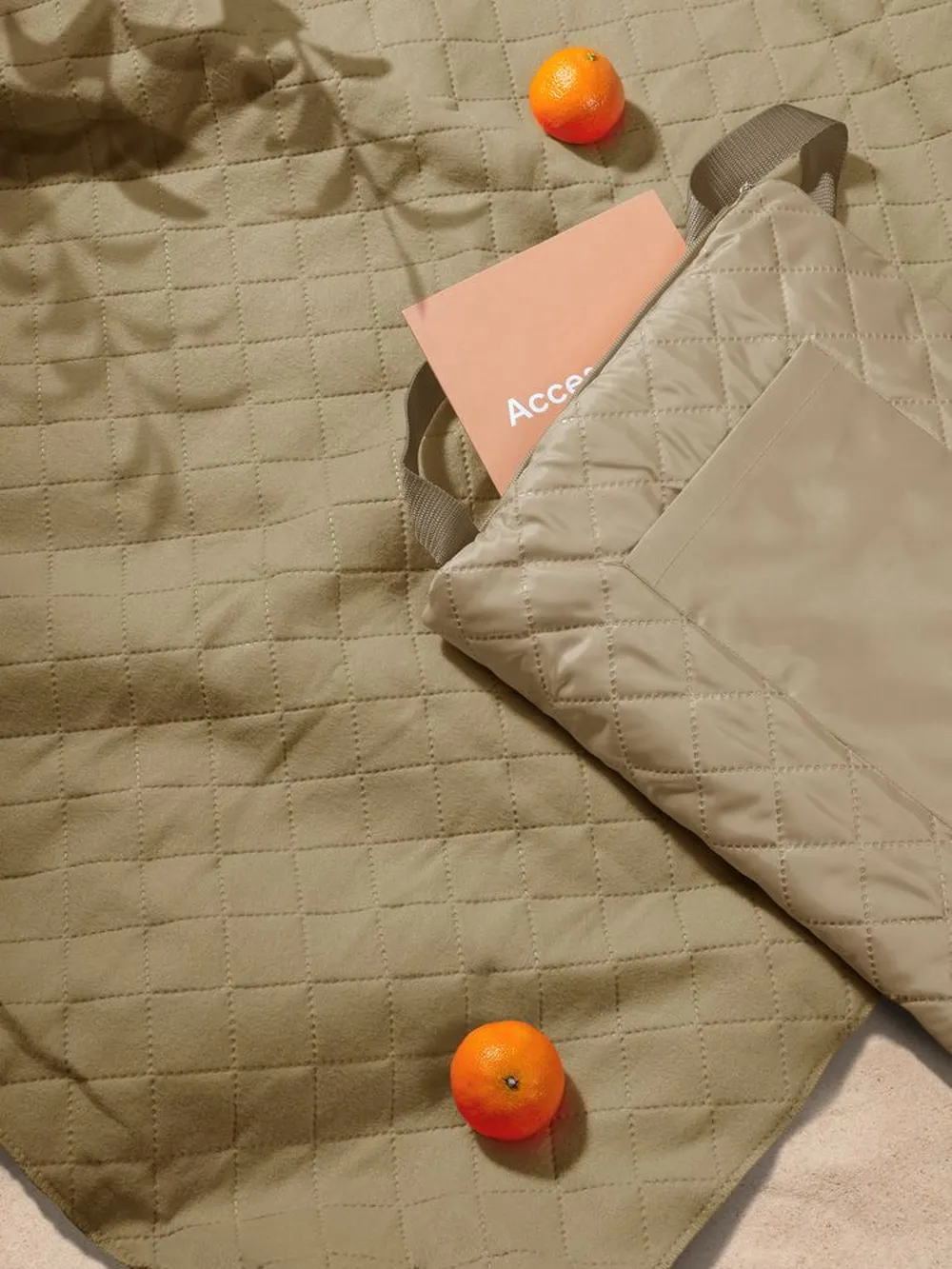 Плед для пикника Soft & Dry, бежевый заказать онлайн с вашим дизайном на заказ в Москве и области