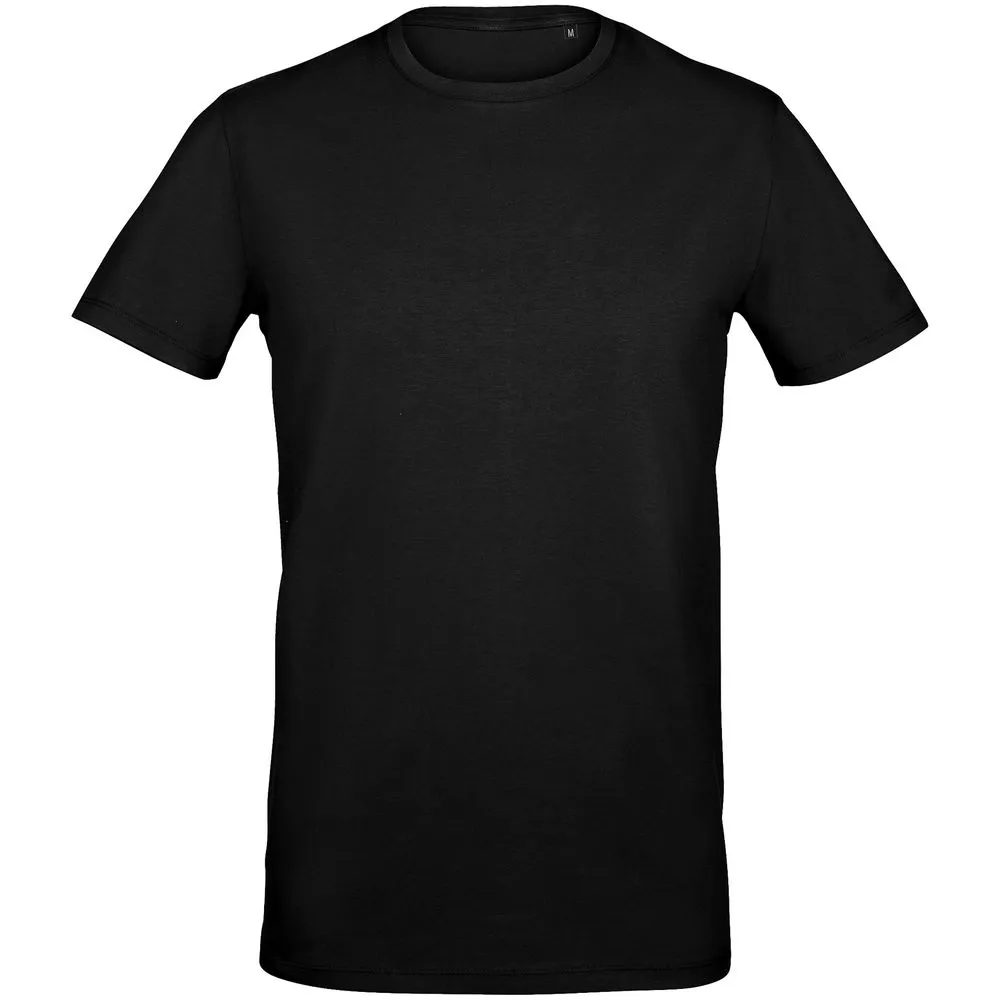Футболка мужская Millenium Stretch Men, черная, размер 3XL заказать онлайн с вашим дизайном на заказ в Москве и области