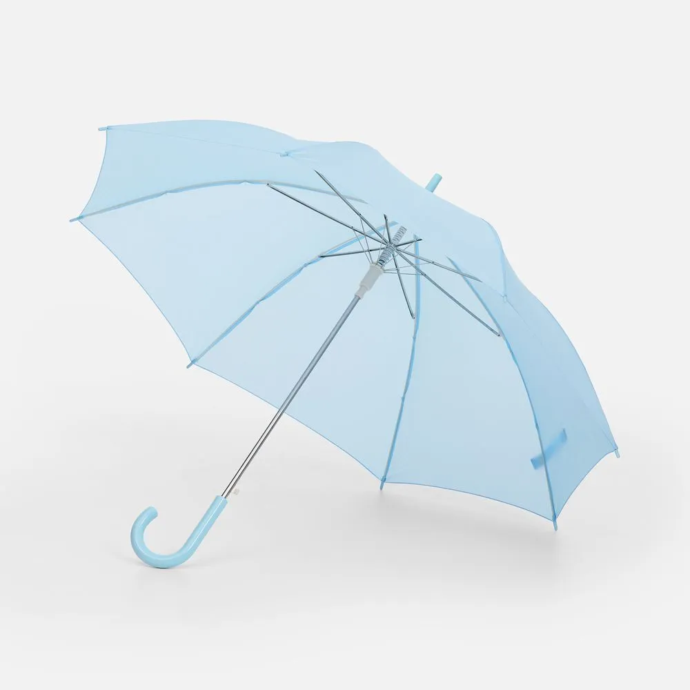 Зонт-трость Promo, голубой заказать онлайн с вашим дизайном на заказ в Москве и области