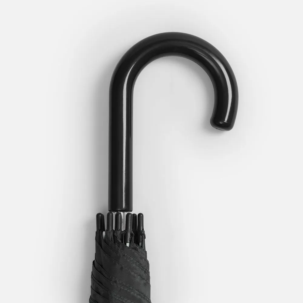 Зонт-трость Promo, черный заказать онлайн с вашим дизайном на заказ в Москве и области