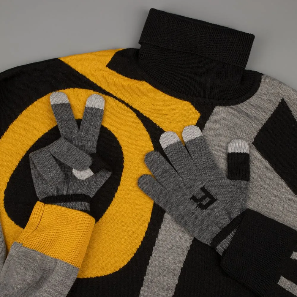 Сенсорные перчатки на заказ Guanti Tok, акрил, размер S/M заказать онлайн с вашим дизайном на заказ в Москве и области