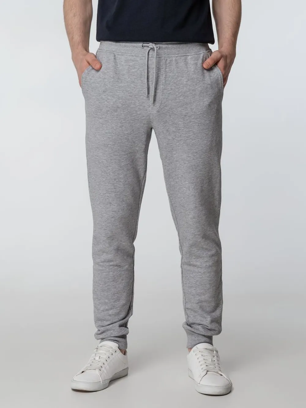 Джоггеры мужские Jet Men, серый меланж, размер XL заказать онлайн с вашим дизайном на заказ в Москве и области