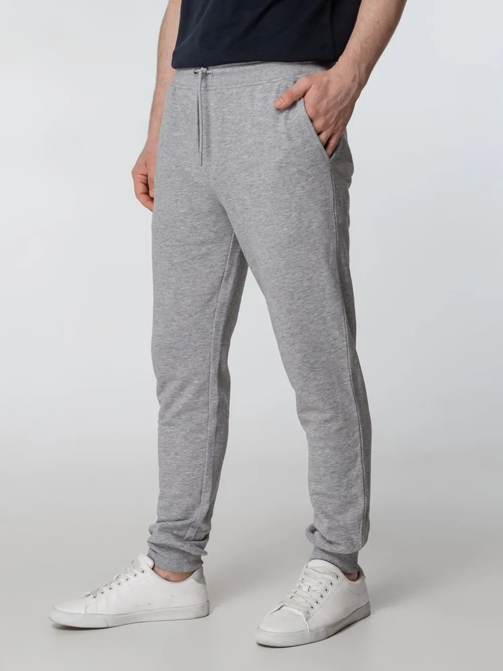 Джоггеры мужские Jet Men, серый меланж, размер XL заказать онлайн с вашим дизайном на заказ в Москве и области