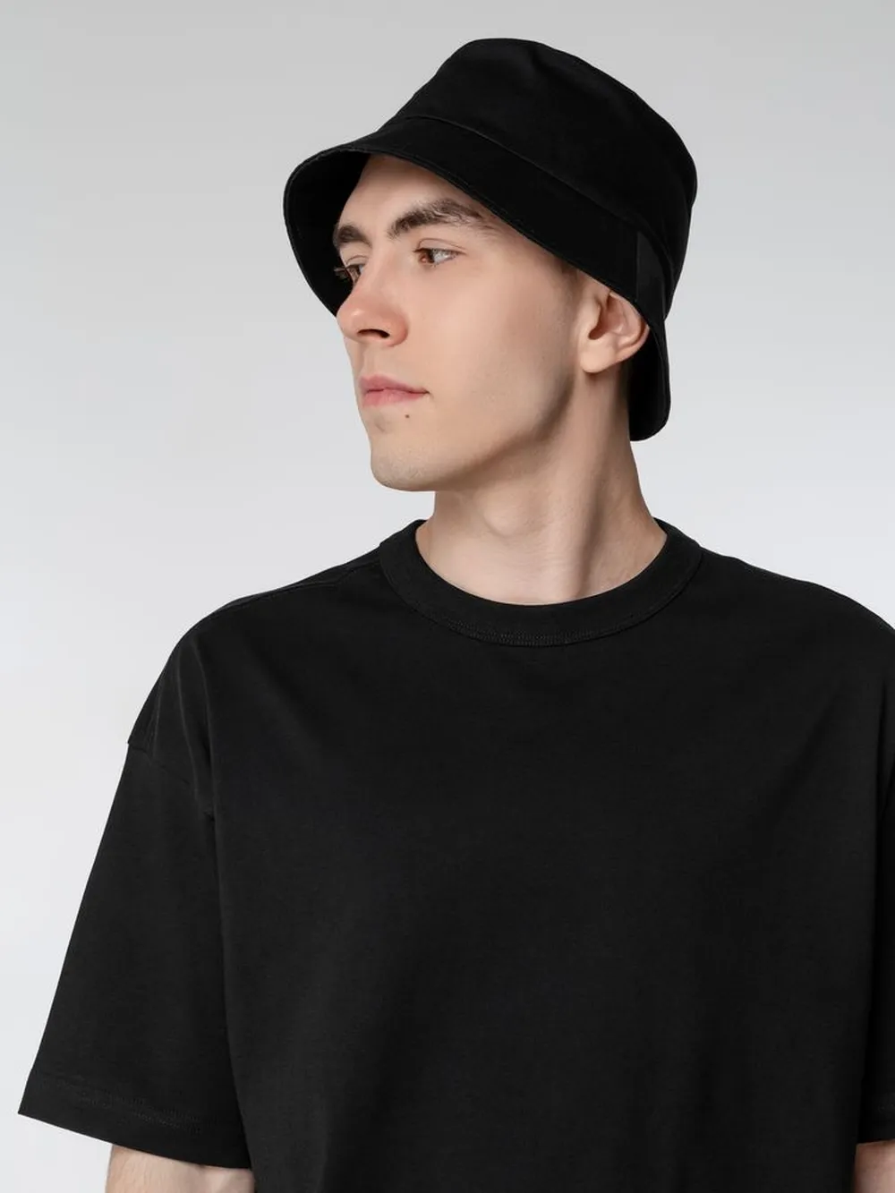 Футболка оверсайз мужская Boxy Men, черная, размер XL заказать онлайн с вашим дизайном на заказ в Москве и области
