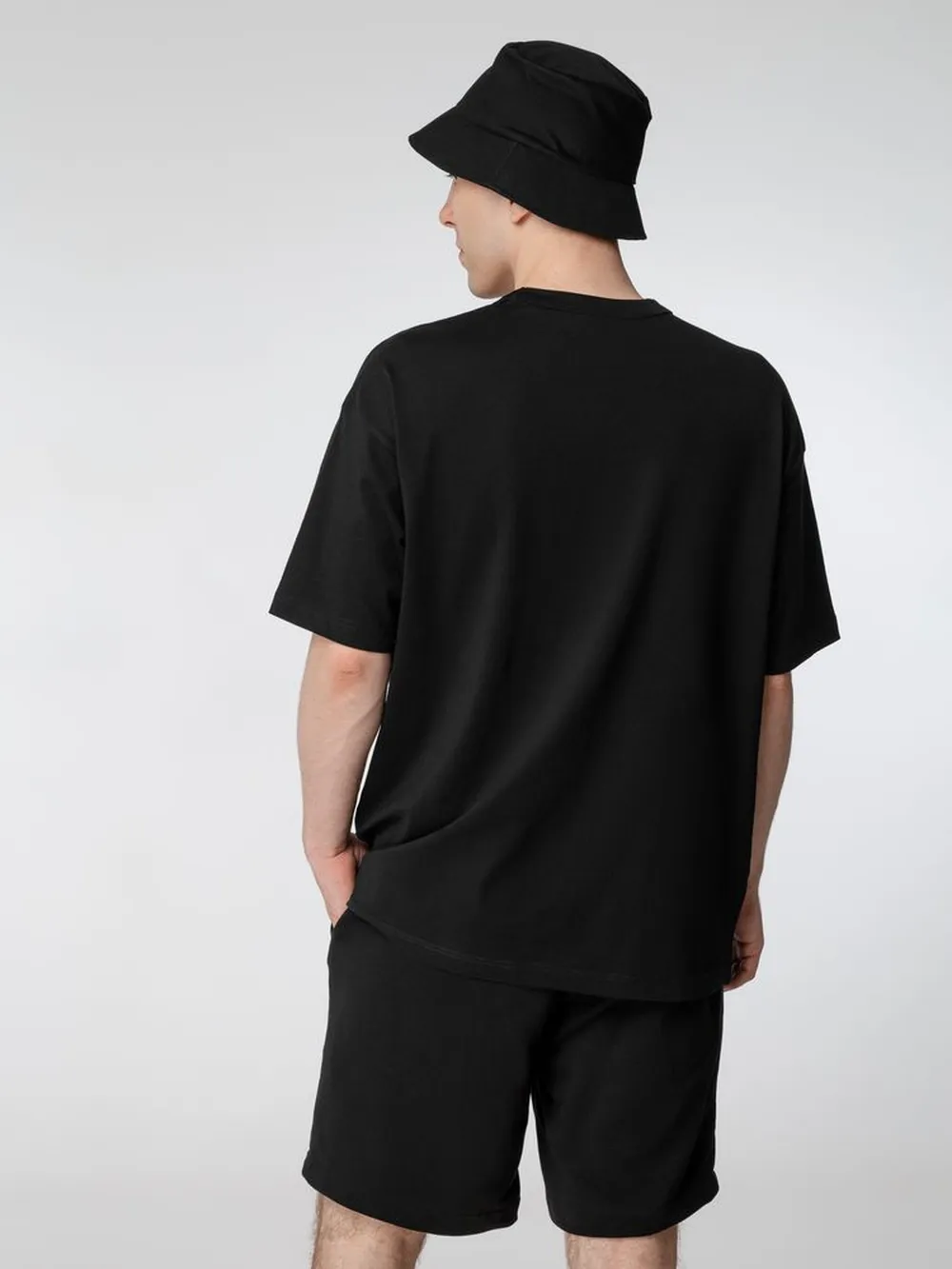 Футболка оверсайз мужская Boxy Men, черная, размер XXL заказать онлайн с вашим дизайном на заказ в Москве и области