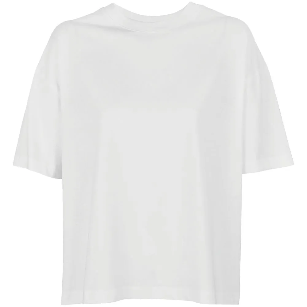 Футболка оверсайз женская Boxy Women, белая, размер L заказать онлайн с вашим дизайном на заказ в Москве и области