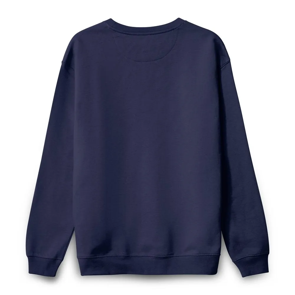 Свитшот унисекс Columbia, темно-синий, размер L заказать онлайн с вашим дизайном на заказ в Москве и области