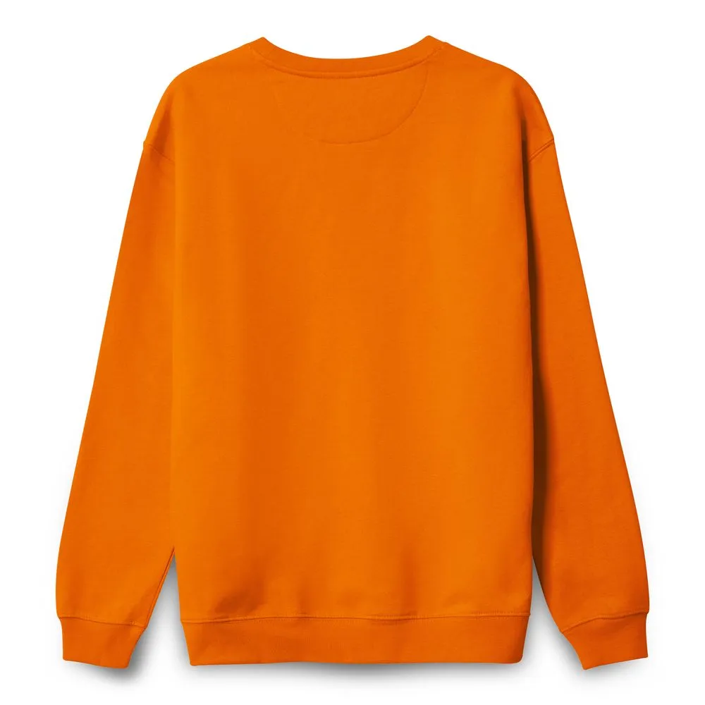 Свитшот унисекс Columbia, оранжевый, размер XS заказать онлайн с вашим дизайном на заказ в Москве и области