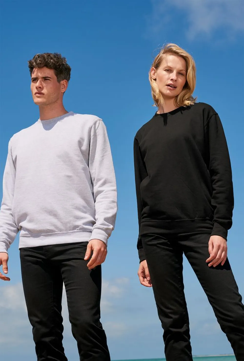 Свитшот унисекс Columbia, ярко-синий, размер XXL заказать онлайн с вашим дизайном на заказ в Москве и области