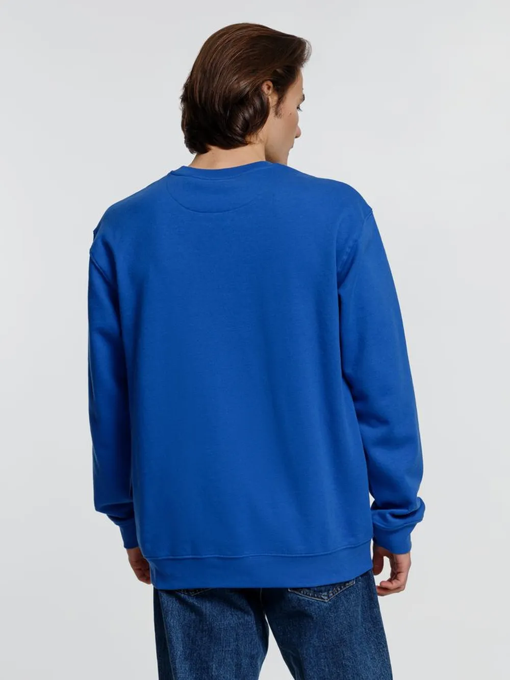 Свитшот унисекс Columbia, ярко-синий, размер XXL заказать онлайн с вашим дизайном на заказ в Москве и области