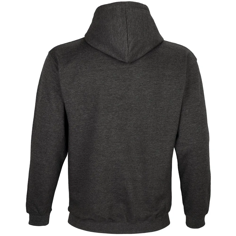 Худи унисекс Condor, черный меланж, размер L заказать онлайн с вашим дизайном на заказ в Москве и области