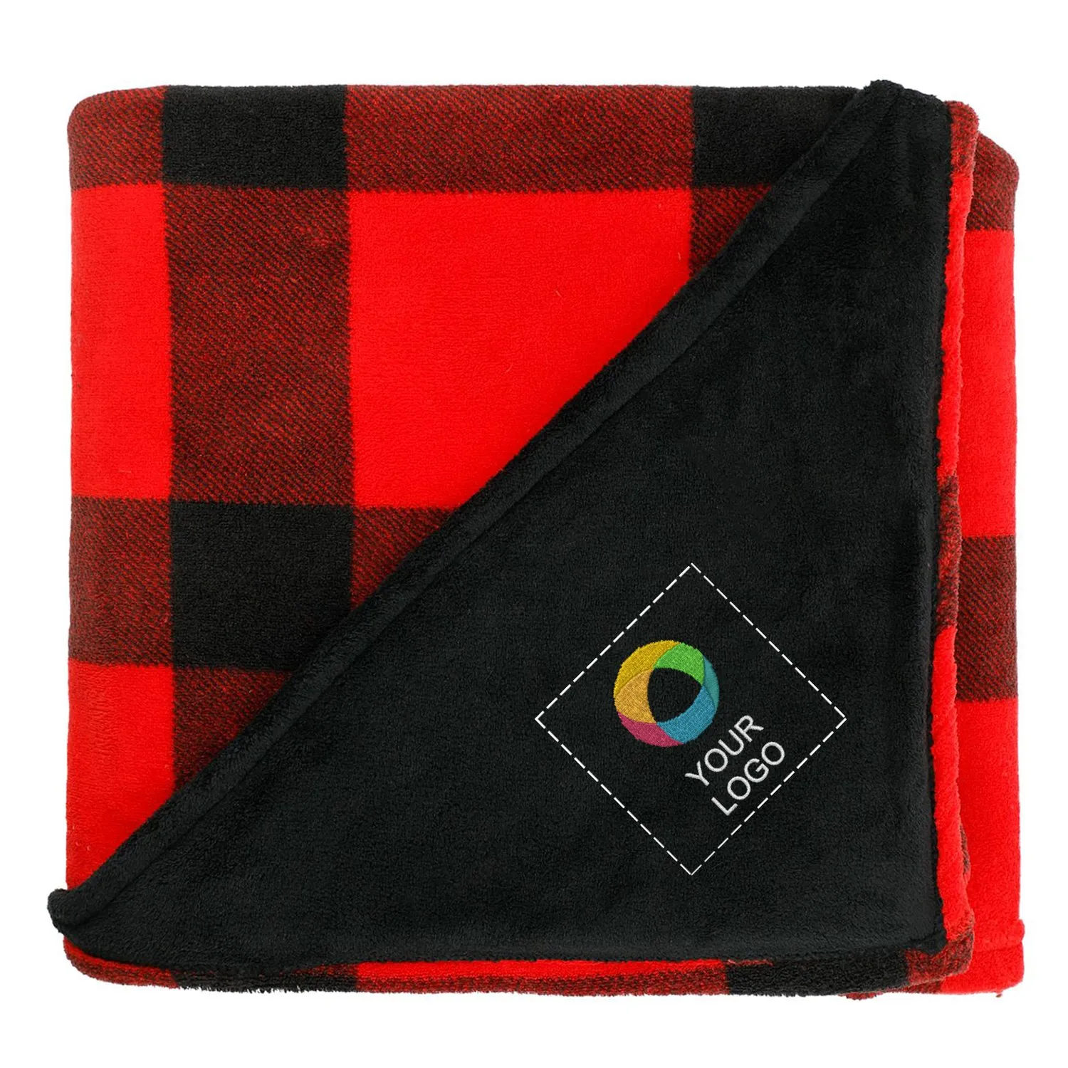 Плед Buffalo Plaid Ultra Plush заказать онлайн с вашим дизайном на заказ в Москве и области