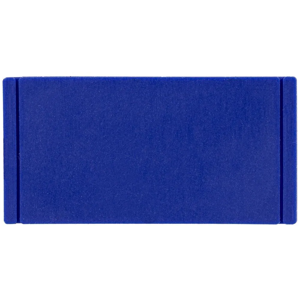 Лейбл из ПВХ Dzeta, S, синий заказать онлайн с вашим дизайном на заказ в Москве и области