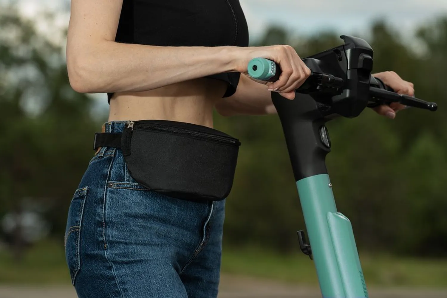 Поясная сумка Handy Dandy, черная заказать онлайн с вашим дизайном на заказ в Москве и области