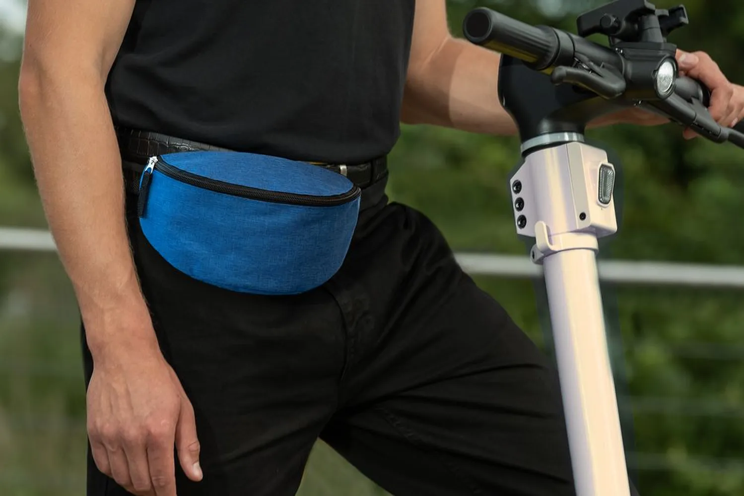 Поясная сумка Handy Dandy, ярко-синяя заказать онлайн с вашим дизайном на заказ в Москве и области