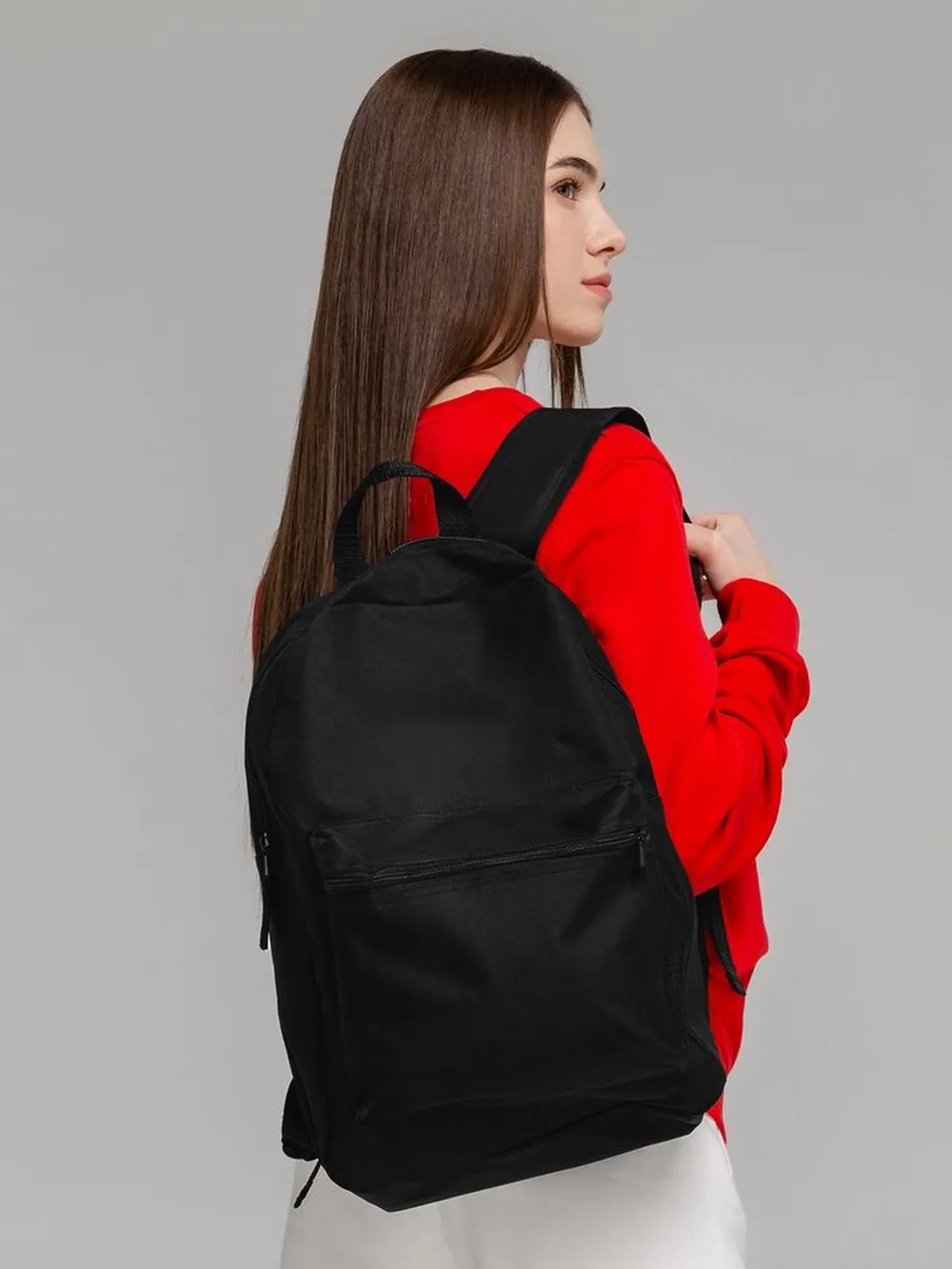 Рюкзак Base, черный заказать онлайн с вашим дизайном на заказ в Москве и области