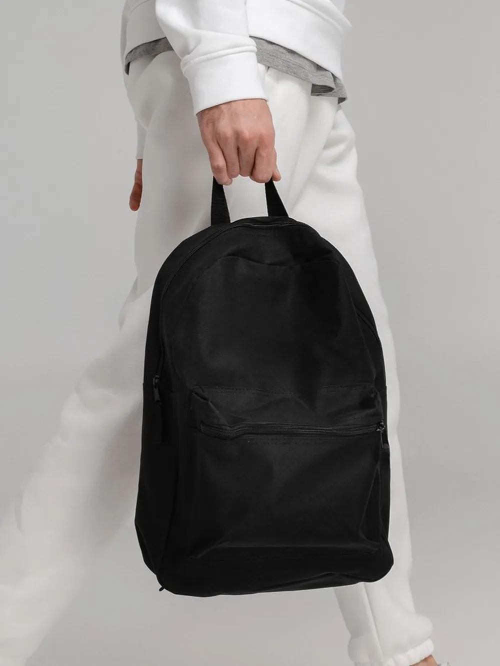 Рюкзак Base, черный заказать онлайн с вашим дизайном на заказ в Москве и области