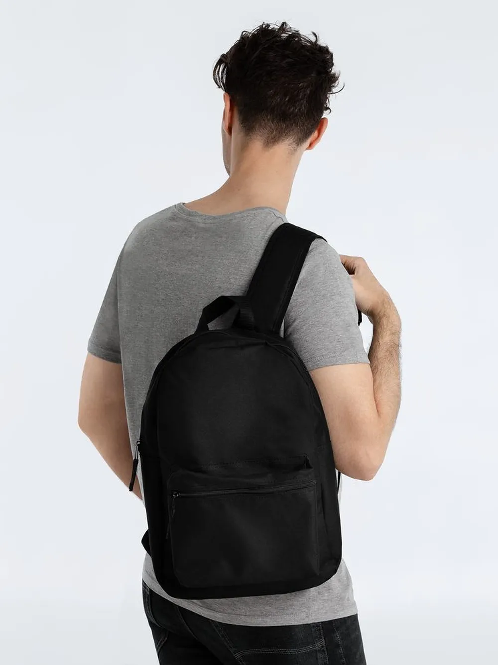 Рюкзак Base, черный заказать онлайн с вашим дизайном на заказ в Москве и области