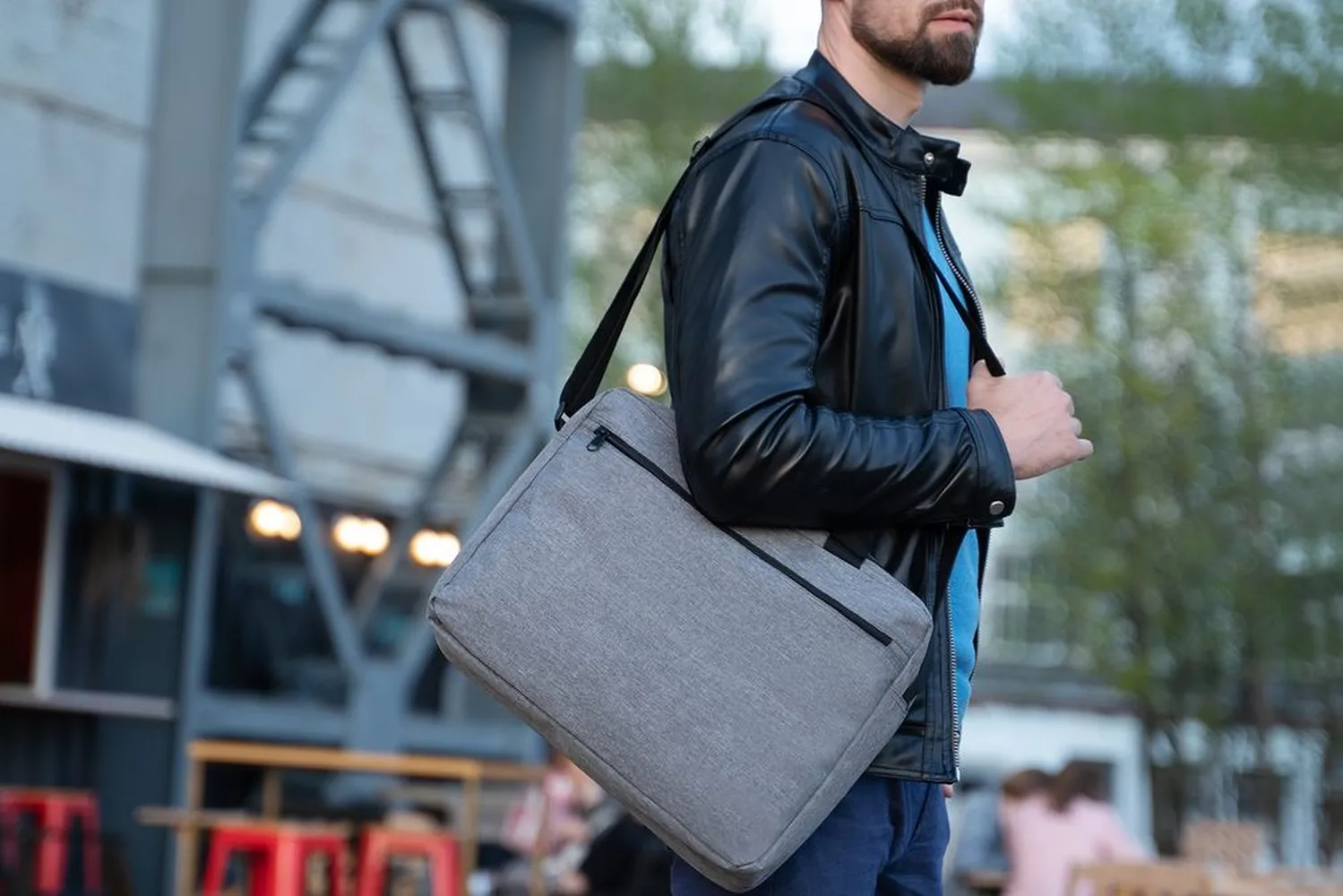 Конференц-сумка Member, черная заказать онлайн с вашим дизайном на заказ в Москве и области