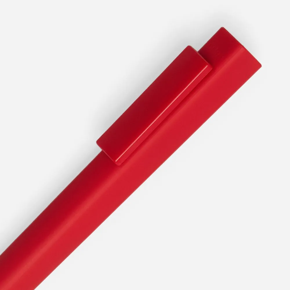 Ручка шариковая Swiper SQ Soft Touch, красная заказать онлайн с вашим дизайном на заказ в Москве и области