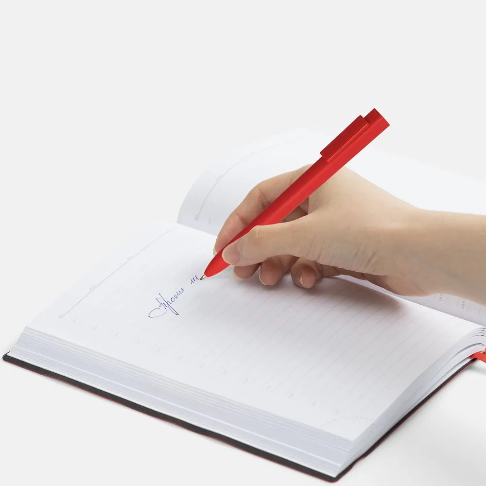 Ручка шариковая Swiper SQ Soft Touch, красная заказать онлайн с вашим дизайном на заказ в Москве и области