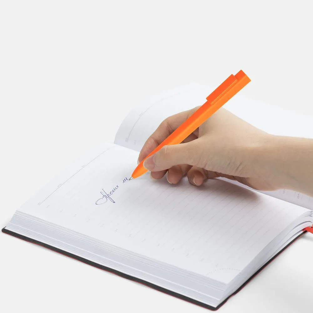 Ручка шариковая Swiper SQ Soft Touch, оранжевая заказать онлайн с вашим дизайном на заказ в Москве и области