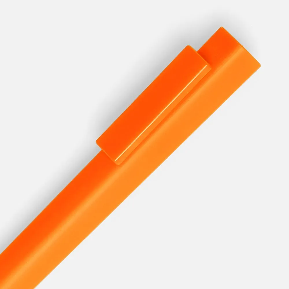 Ручка шариковая Swiper SQ Soft Touch, оранжевая заказать онлайн с вашим дизайном на заказ в Москве и области