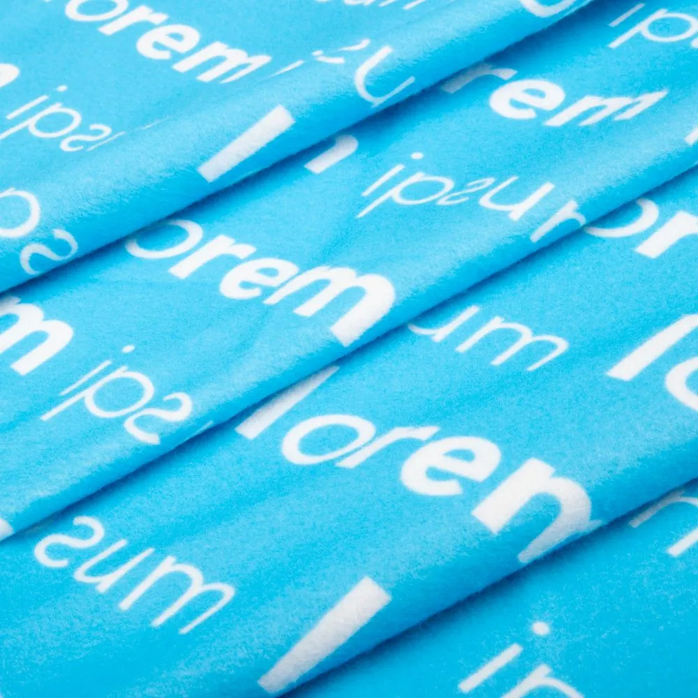 Флисовый плед Feltro Color Plus с печатью на заказ, S заказать онлайн с вашим дизайном на заказ в Москве и области