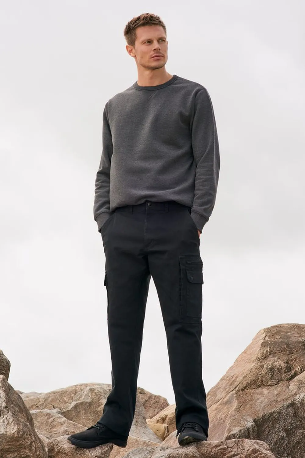 Брюки мужские Docker, черные, размер 44 заказать онлайн с вашим дизайном на заказ в Москве и области