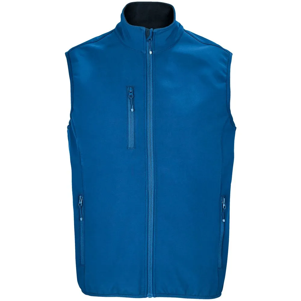 Жилет Falcon BW Men, ярко-синий заказать онлайн с вашим дизайном на заказ в Москве и области