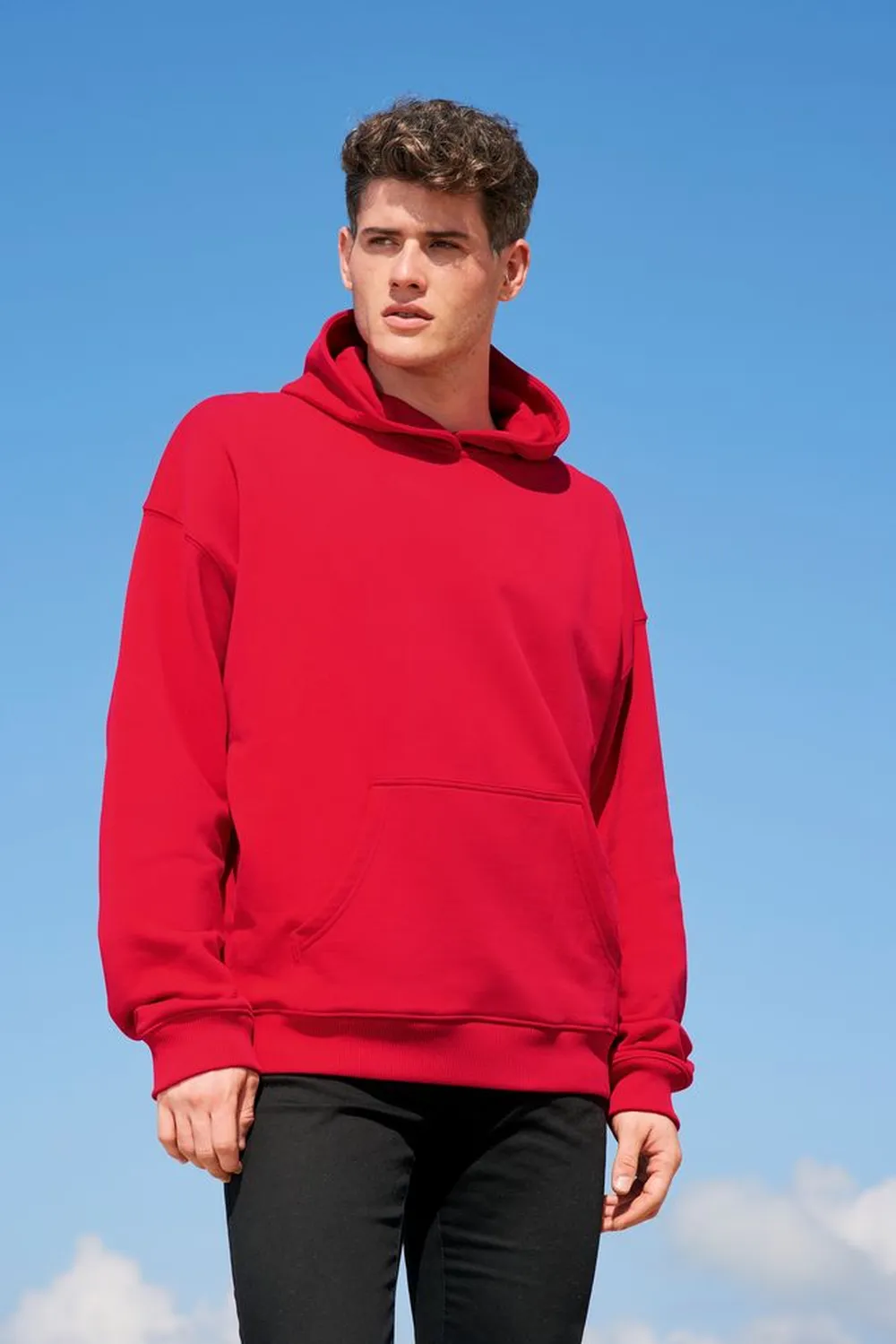 Худи унисекс Connor, темно-серое (графит), размер XL заказать онлайн с вашим дизайном на заказ в Москве и области