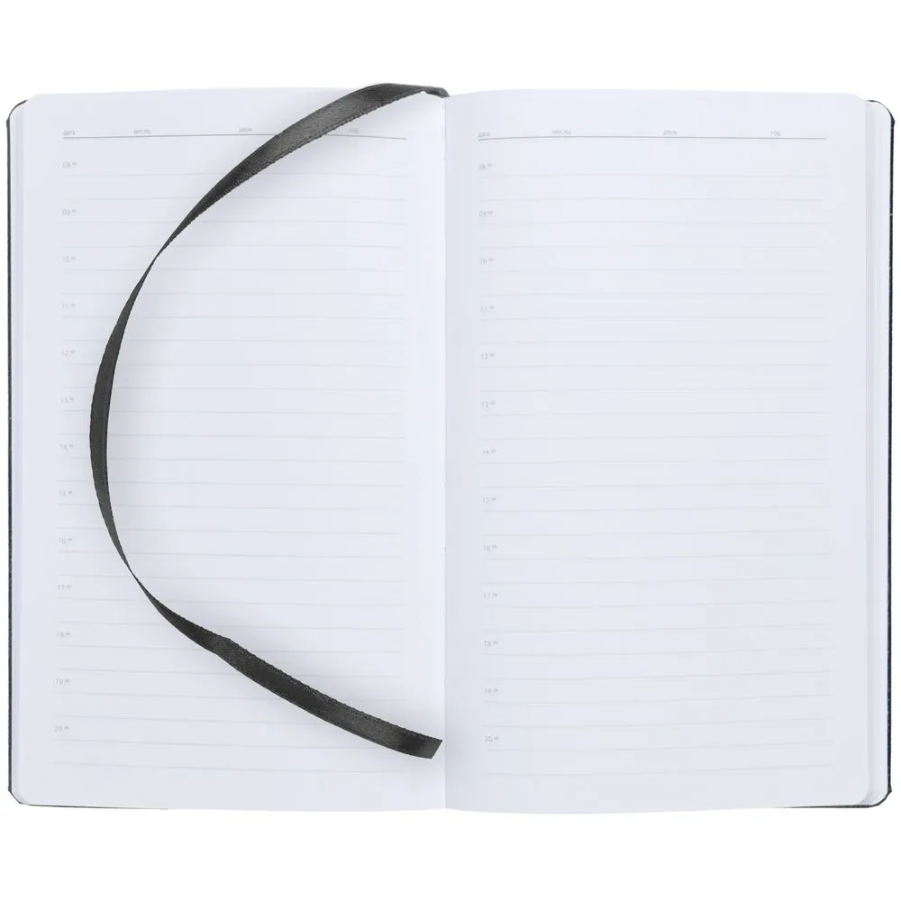 Ежедневник Nova Metal, недатированный, черный заказать онлайн с вашим дизайном на заказ в Москве и области