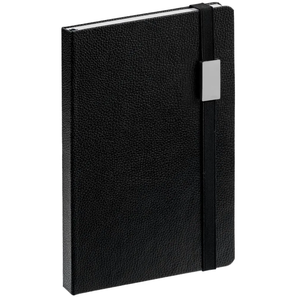 Ежедневник Nova Metal, недатированный, черный заказать онлайн с вашим дизайном на заказ в Москве и области